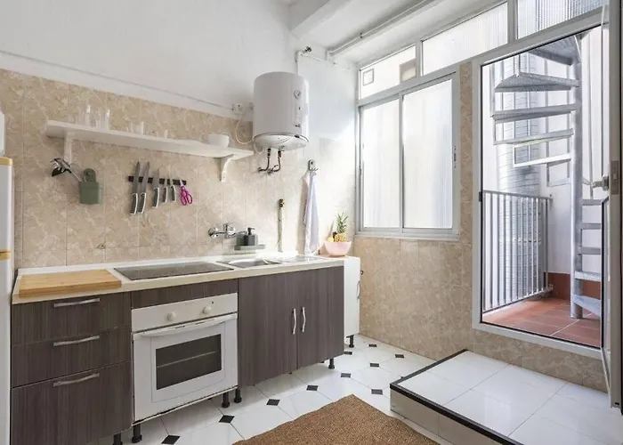 Large Private Terrace 2 Bedroom Málaga